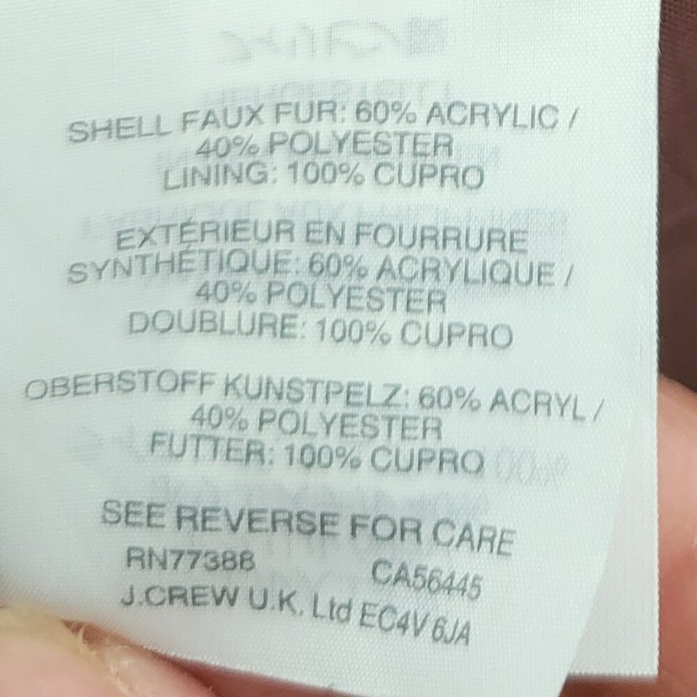 J.Crew Collection Leopard Print Collared Lined Co… - image 6